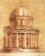 BRAMANTE Study fgf oil painting on canvas
