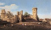 Canaletto Warwick Castle: the East Front df China oil painting reproduction