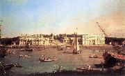 London: Greenwich Hospital from the North Bank of the Thames d