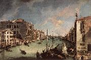 Canaletto Grand Canal, Looking East from the Campo San Vio oil painting on canvas