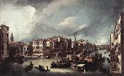 The Grand Canal with the Rialto Bridge in the Background fd