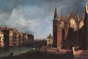 Canaletto The Grand Canal near Santa Maria della Carita fgh oil painting