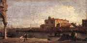 Canaletto View of San Giovanni dei Battuti at Murano d China oil painting reproduction
