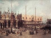 Canaletto Piazza San Marco: Looking South-East oil painting