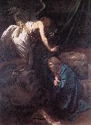 Caravaggio The Annunciation fdgf oil painting artist
