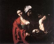 Caravaggio Salome with the Head of the Baptist fg oil painting artist
