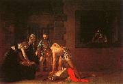 Caravaggio The Beheading of the Baptist oil painting on canvas
