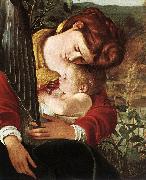 Caravaggio Rest on Flight to Egypt (detail) fg oil painting on canvas