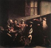 Caravaggio The Calling of Saint Matthew fg oil painting on canvas