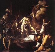 Caravaggio The Martyrdom of St Matthew oil painting on canvas