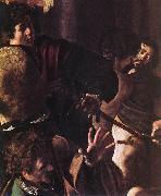 Caravaggio The Martyrdom of St Matthew (detail) fg oil painting reproduction