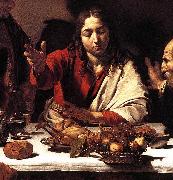 Caravaggio Supper at Emmaus (detail) fg oil painting on canvas