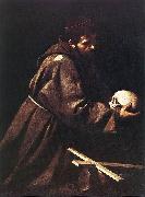 Caravaggio St Francis dfgd oil painting on canvas