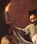 Caravaggio The Seven Acts of Mercy (detail) dfg oil painting reproduction