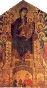 Cimabue The Santa Trinita Madonna oil painting on canvas