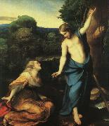 Correggio Noli me Tangere oil painting artist
