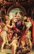 Correggio Madonna with St.George oil painting on canvas
