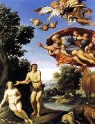 Domenichino Adam and Eve sfw China oil painting reproduction