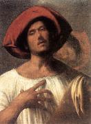 Giorgione The Impassioned Singer dg oil painting on canvas