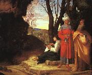 Giorgione The Three Philosophers dh oil painting