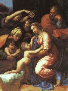 Raphael The Holy Family oil