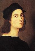 Raphael Self Portrait  fff oil painting