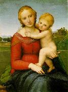 Raphael Madonna and Child oil
