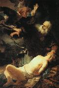 Rembrandt The Sacrifice of Isaac oil painting
