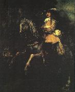 Rembrandt Frederick Rihel on Horseback oil painting on canvas