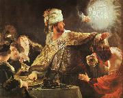 Rembrandt Belshazzar's Feast oil painting on canvas