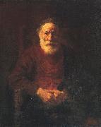 Rembrandt Portrait of an Old Jewish Man oil