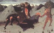 SASSETTA St Anthony the Hermit Tortured by the Devils fq oil painting on canvas