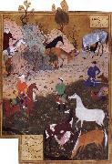 Bihzad King Darius and the Herdsman oil painting reproduction