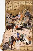 Bihzad Sultan Sanjar and the wildow China oil painting reproduction