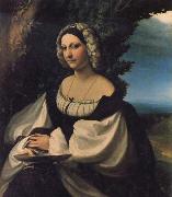 Correggio Portrait of a Lady oil painting artist