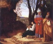 Giorgione The Three Philosophers oil painting artist