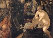 Tintoretto Susanna and the elders oil painting artist