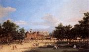Canaletto the Old Horse Guards and Banqueting Hall, from St James-s Park oil painting artist