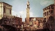 Canaletto View of Campo Santi Apostoli oil painting artist