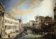 Canaletto Rio dei Mendicanti oil painting artist