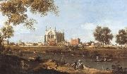 Canaletto Eton College oil painting on canvas