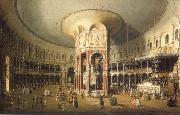 Canaletto London Interior of the Rotunda at Ranelagh oil painting reproduction