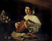 Caravaggio The Lute Player oil painting artist