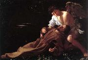 Caravaggio St. Francis in Ecstasy oil painting artist