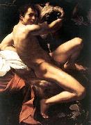 Caravaggio St. John the Baptist oil painting artist
