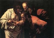 Caravaggio The Incredulity of Saint Thomas oil painting artist