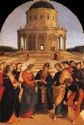 Raphael The Marriage of the Virgin oil painting on canvas