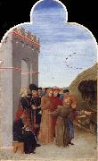 SASSETTA The Legend of the Wolf of Gubbio oil painting reproduction