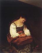 Caravaggio Maria Magdalena oil painting artist