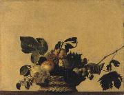 Caravaggio Fruits basket oil painting artist